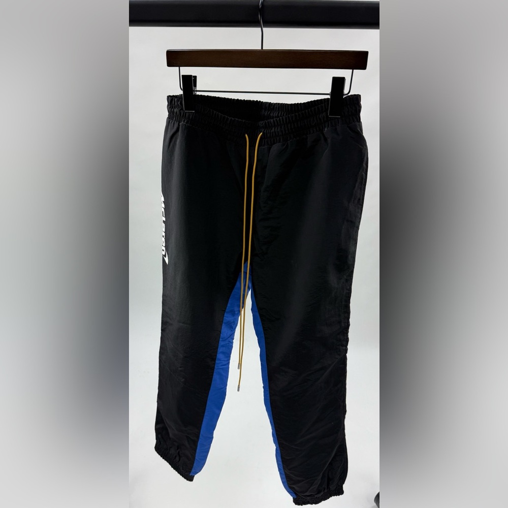 Rhude Black and Royal Track Pants - Picture 1 of 5
